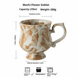 Stoneware Household Niche Coffee Set Suit