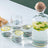 Eco-Friendly Glass Drinkware Set with Stylish Bottle & 4 Cups - Julia M LifeStyles