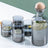 Eco-Friendly Glass Drinkware Set with Stylish Bottle & 4 Cups - Julia M LifeStyles