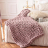 Nordic Thick Wool Hand-Woven Luxury Blanket