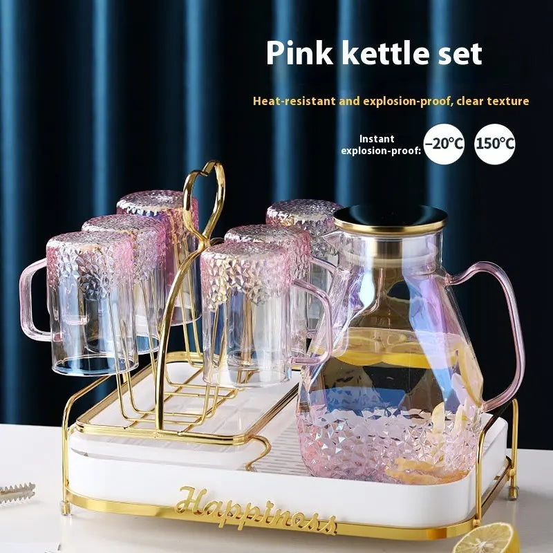 Household Thick Glass Cold Water Pot Set - Julia M LifeStyles