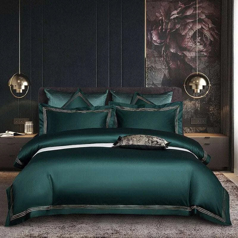Rushed Real Grey Egyptian Cotton Bedding Set Hotel Quality Silky Duvet Cover King Double Size Bed Satin Single Kit Silk Luxury Rushed Real Grey Egyptian Cotton Bedding Set Hotel Quality Silky Duvet Cover King Double Size Bed Satin Single Kit Silk Luxury 1005005978139381-01-1.5m bed width 4pcs 230