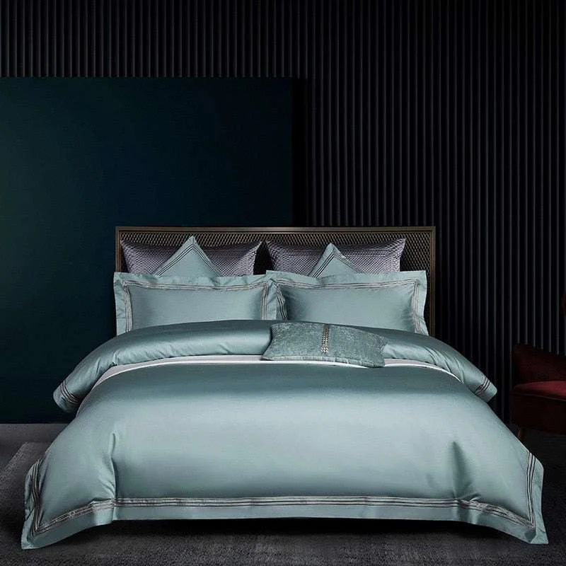 Rushed Real Grey Egyptian Cotton Bedding Set Hotel Quality Silky Duvet Cover King Double Size Bed Satin Single Kit Silk Luxury Rushed Real Grey Egyptian Cotton Bedding Set Hotel Quality Silky Duvet Cover King Double Size Bed Satin Single Kit Silk Luxury 1005005978139381-01-1.5m bed width 4pcs 230