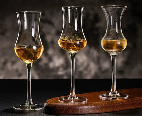 Elegant Japanese Tulip Whiskey Tasting Glass - 51ml-100ml - Julia M LifeStyles
