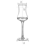 Elegant Japanese Tulip Whiskey Tasting Glass - 51ml-100ml - Julia M LifeStyles