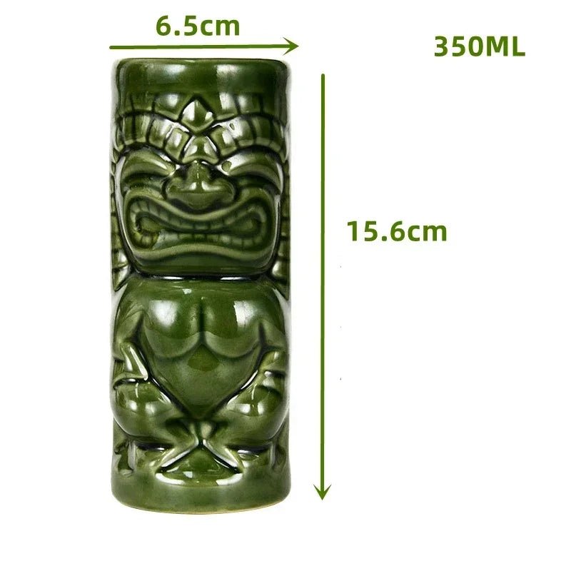 Exotic Tiki Ceramic Cocktail Mug - Julia M LifeStyles