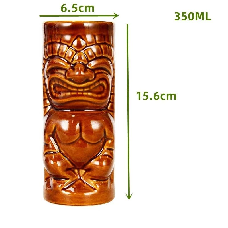 Exotic Tiki Ceramic Cocktail Mug - Julia M LifeStyles