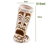 Exotic Tiki Ceramic Cocktail Mug - Julia M LifeStyles