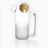 Elegant Blossom Glass Teapot with Wooden Lid by Julia M Lifestyles - Julia M LifeStyles