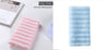 Luxurious Double-Sided Bamboo Fiber Bath Towel – Elegant Plaid & Striped Styles