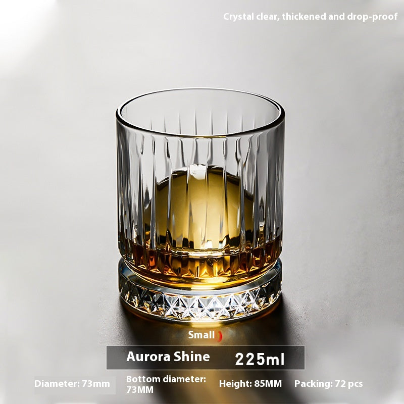 Whiskey Shot Crystal Set – Premium Thickened Glassware Collection