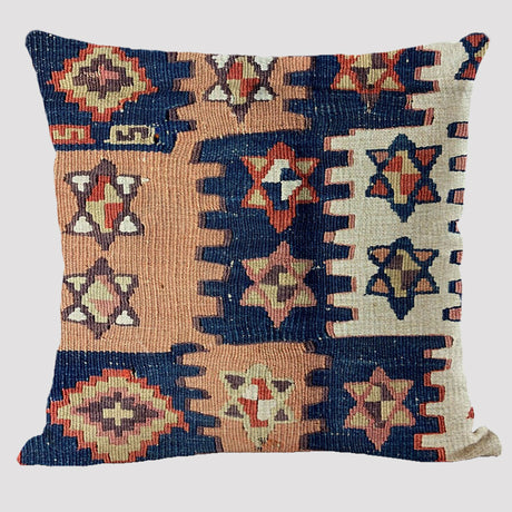 Bohemian Elegance: Linen Pillowcase in Ethnic Style