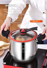 304 Stainless Steel Multi-Functional Non-Stick Pressure Cooker Pot with Lid Julia M LifeStyles