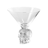 Skull Elegance Cocktail Glass Set – Modern Luxury Design