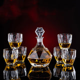 Thickened Whiskey Glass Set – Elegant European Crystal Wine Collection