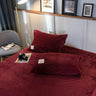 Velvet Elegance Four-Piece Duvet Cover Set