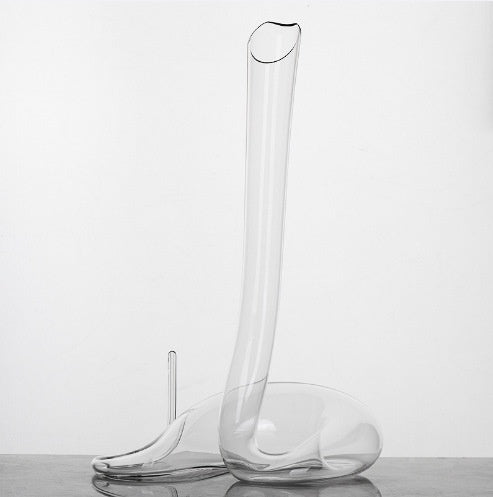 High-grade Crystal Snake-shaped Wine Decanter