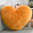 Heart-Shaped Long Plush Fluffy Cushion Cover - Julia M LifeStyles