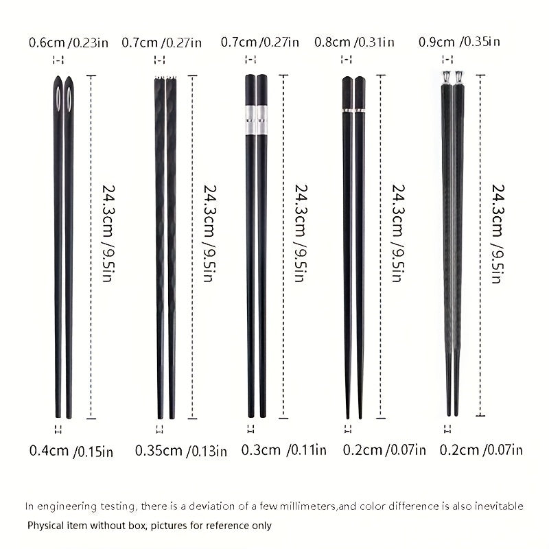Japanese high-end chopsticks, one pair of household chopsticks per person, preferred as a gift, dishwasher safe, very suitable for Thanksgiving, Mother's Day, Father's Day, Grandparents' Day, and daily dining Julia M LifeStyles