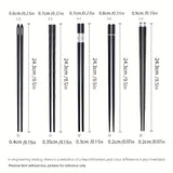 Japanese high-end chopsticks, one pair of household chopsticks per person, preferred as a gift, dishwasher safe, very suitable for Thanksgiving, Mother's Day, Father's Day, Grandparents' Day, and daily dining Julia M LifeStyles