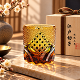 Kuro Samurai Crystal Whiskey Glass Gift Box