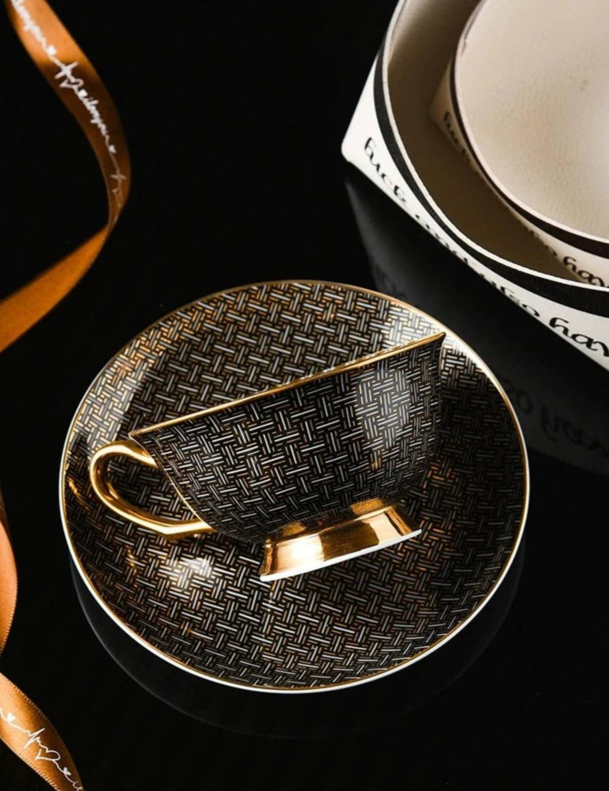 Fancy Accessible Luxury Bone China Coffee Cup High - Grade Exquisite Ceramic European Tea Cup Tea Set Cup Classy Gift Set - Julia M LifeStyles