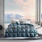 Luxurious 3D Printed All-Season White Goose Down Quilt