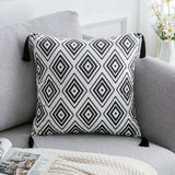 Bohemian Elegance Plush Throw Pillow Cover 30x50cm & 45x45cm