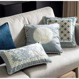 Floral Camellia Velvet Cushion Cover - Julia M LifeStyles