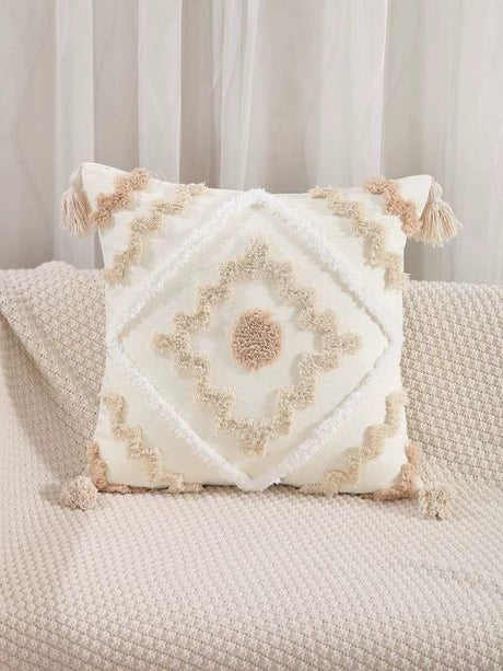 Floral Tufted Cushion Cover Multi-color Decorative Pillow Covers - Julia M LifeStyles