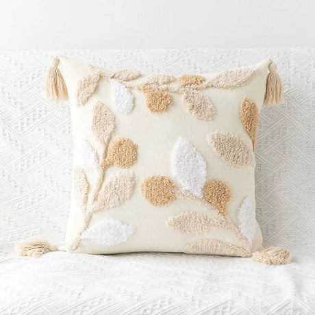 Floral Tufted Cushion Cover Multi-color Decorative Pillow Covers - Julia M LifeStyles