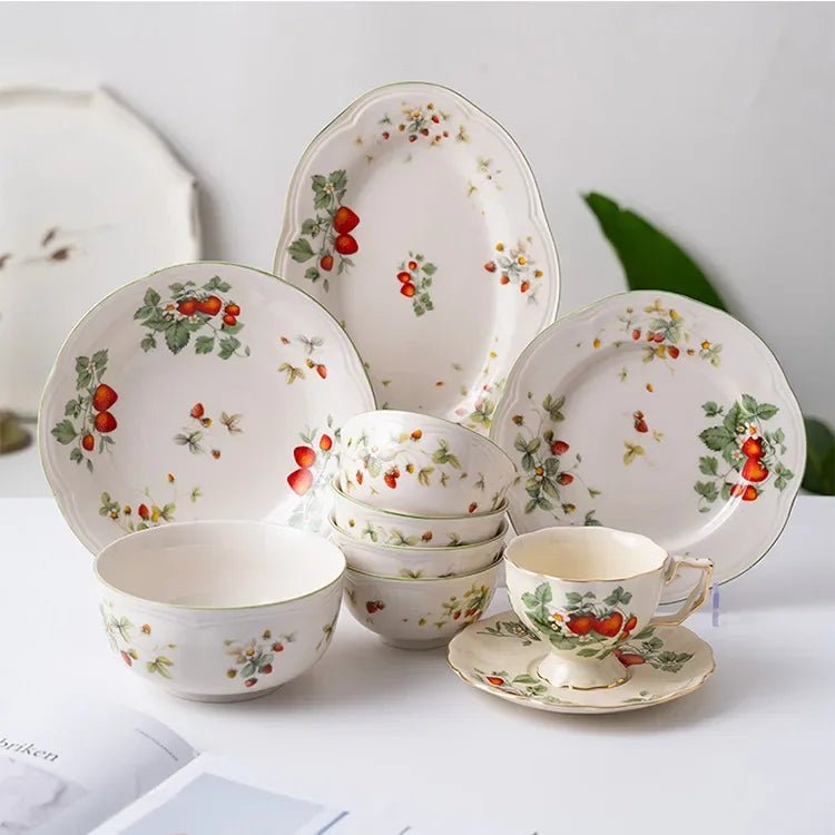 Elegant White & Gold Bone China Teapot and Mug Set for 3 - Julia M LifeStyles