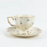 Elegant White & Gold Bone China Teapot and Mug Set for 3 - Julia M LifeStyles