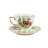 Elegant White & Gold Bone China Teapot and Mug Set for 3 - Julia M LifeStyles