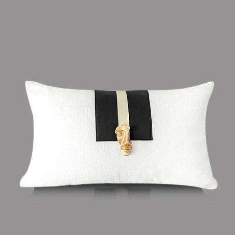 Gold Face Couch Pillow Cover Gold Face Couch Pillow Cover 1005005210003330-black 1-30x50cm-China pillowcases & shams 38