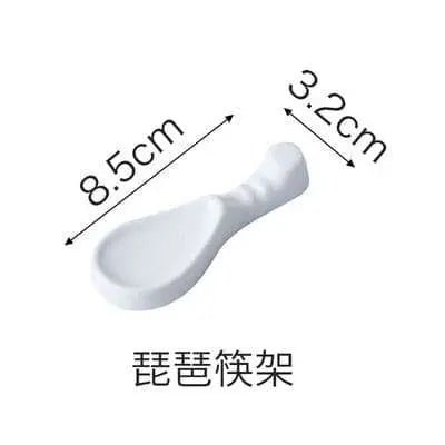 Gold-painted Ceramic Chopstick Rest - Julia M LifeStyles