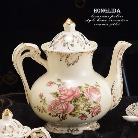 Elegant Handmade Ceramic Coffee and Tea Pot - Julia M LifeStyles