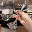 Hign-concerned Deep Stainless Steel Soup Spoon - Large Capacity Silver Flatware - Julia M LifeStyles