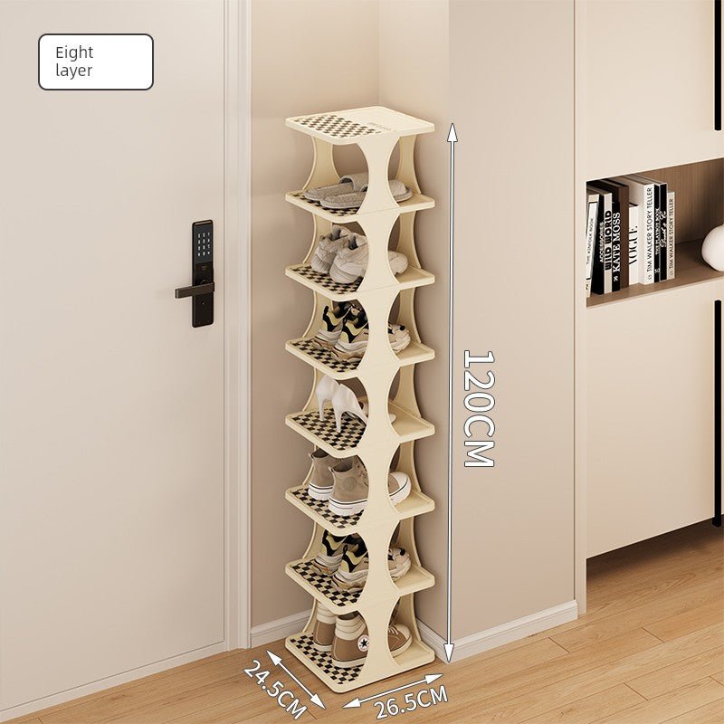 Indoor Small Narrow Gap Entrance Dormitory Good-looking Shoe Rack - Julia M LifeStyles