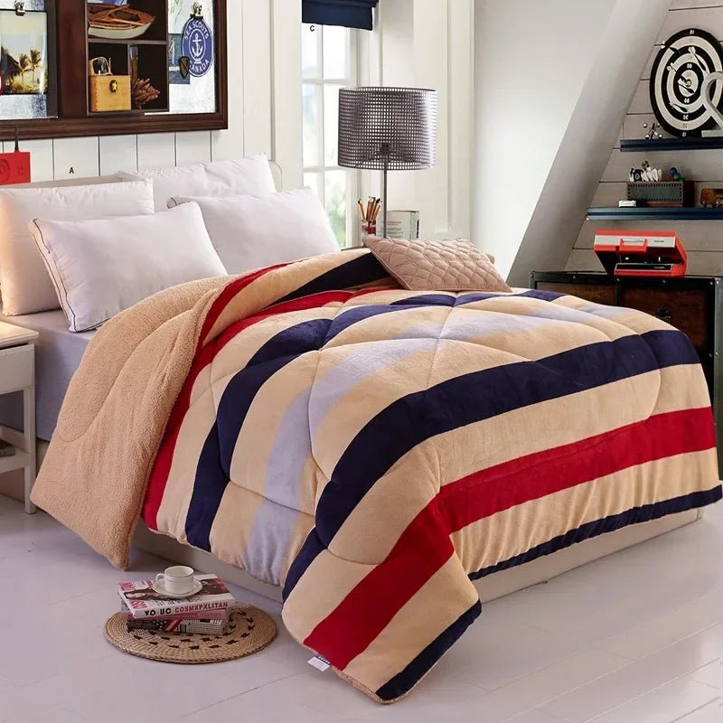 Thickened Warm Berber Fleece Winter Quilt - Julia M LifeStyles