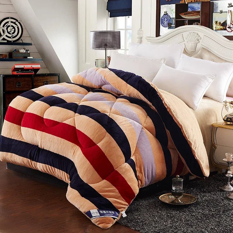Thickened Warm Berber Fleece Winter Quilt - Julia M LifeStyles