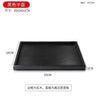 Japanese Black Solid Wood Dessert Plate 🖤 - Julia M LifeStyles