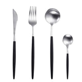Julia M Cutlery Set - - Durable and Eco-Friendly Stainless Steel Julia M Cutlery Set - - Durable and Eco-Friendly Stainless Steel 2251832826080762-China-black gold flatware sets 31