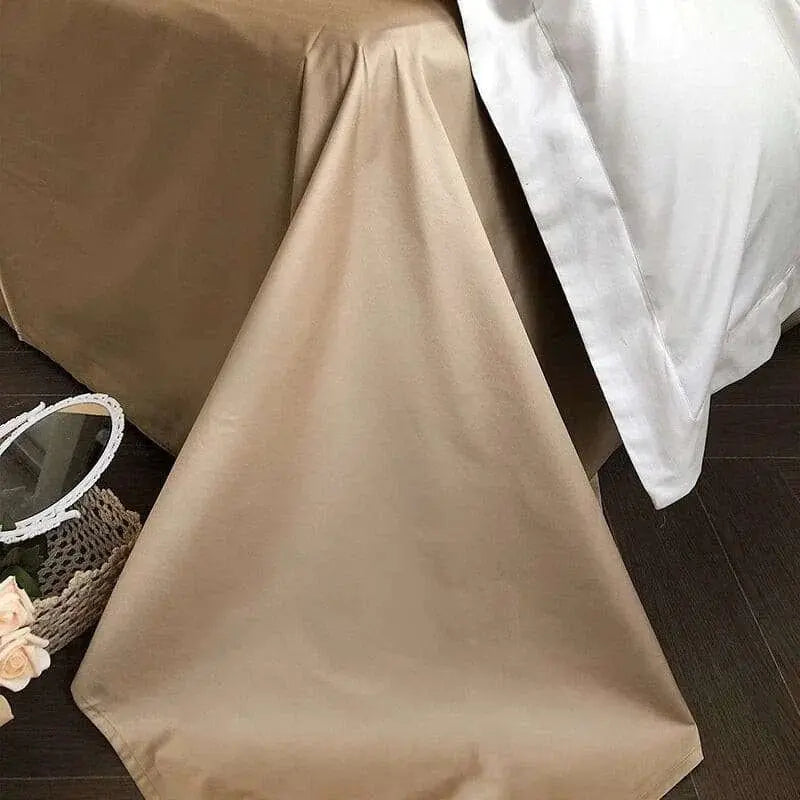 White 1000TC Egyptian Cotton Gold Feather Embroidery Luxury Bedding Set Quilt/Duvet Cover Set Bed Linen Pillow Shams Bedclothes - Julia M LifeStyles