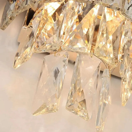 Julia M Crystal Wall Lamp - Add Modern Elegance to Any Room - Illuminate Your Home with Warm or Cool Light - Julia M LifeStyles