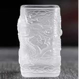 Elegant Golden Dragon Glass Tea & Beer Cups - Julia M LifeStyles