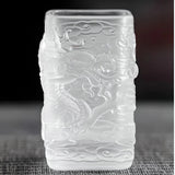 Elegant Golden Dragon Glass Tea & Beer Cups - Julia M LifeStyles