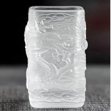 Elegant Golden Dragon Glass Tea & Beer Cups - Julia M LifeStyles