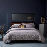 Elegant Geometric 4-Piece Pima Cotton Bed Sheet Set Julia M Home & Kitchen