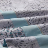 Elegant Geometric 4-Piece Pima Cotton Bed Sheet Set Julia M Home & Kitchen